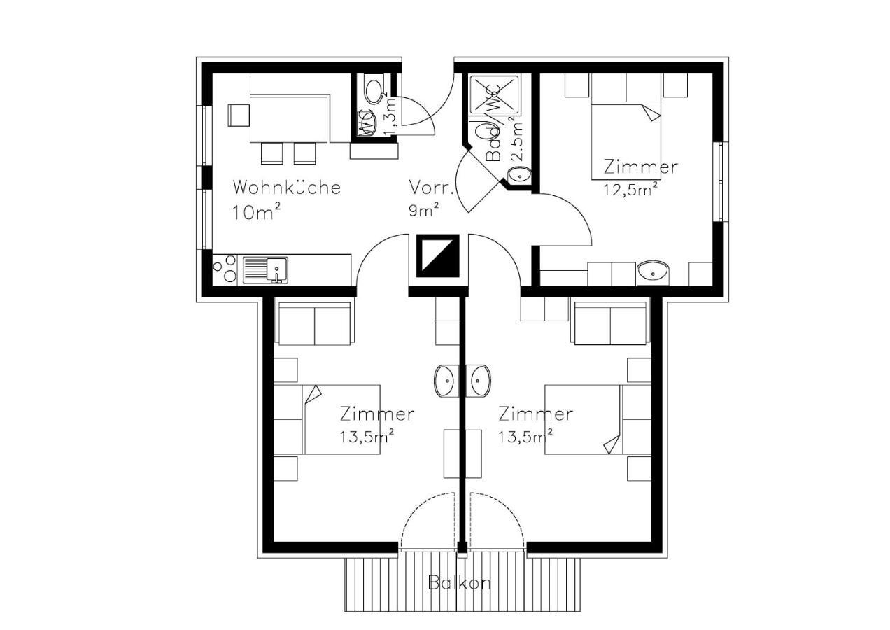 Stoff-Maurerguetl Appartement Mauterndorf  Buitenkant foto